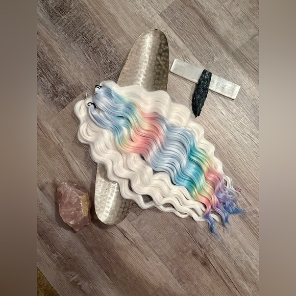 FULL SET Boho Barbie Locs BRUSHABLE Anna Curl/Wave PRIDE Synthetic Dreads - Picture 3 of 10